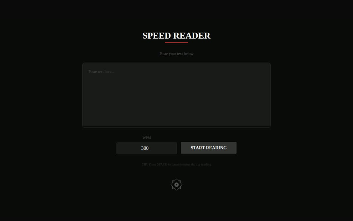 Speed Reader